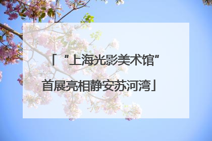 “上海光影美术馆”首展亮相静安苏河湾