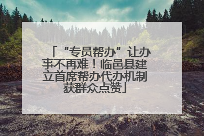 “专员帮办”让办事不再难！临邑县建立首席帮办代办机制获群众点赞
