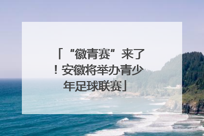 “徽青赛”来了！安徽将举办青少年足球联赛