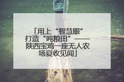 用上“智慧眼” 打造“吨粮田”——陕西宝鸡一座无人农场夏收见闻