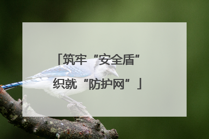 筑牢“安全盾” 织就“防护网”