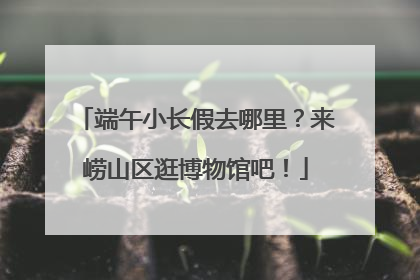 端午小长假去哪里？来崂山区逛博物馆吧！
