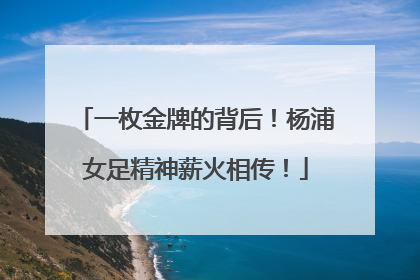 一枚金牌的背后！杨浦女足精神薪火相传！