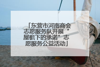 东营市河南商会志愿服务队开展“屋檐下的承诺”志愿服务公益活动
