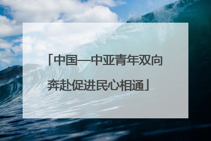 中国—中亚青年双向奔赴促进民心相通