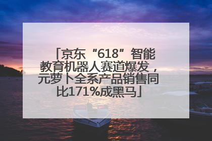 京东“618”智能教育机器人赛道爆发，元萝卜全系产品销售同比171%成黑马