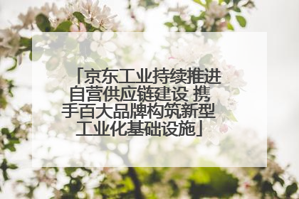 京东工业持续推进自营供应链建设 携手百大品牌构筑新型工业化基础设施