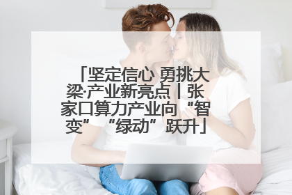坚定信心 勇挑大梁·产业新亮点丨张家口算力产业向“智变”“绿动”跃升