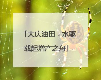 大庆油田：水驱载起增产之舟