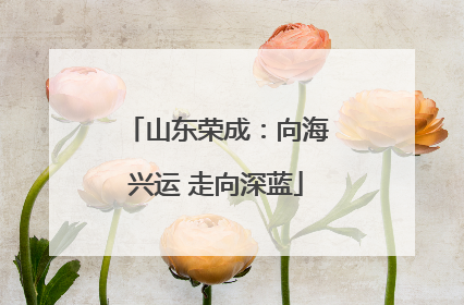 山东荣成：向海兴运 走向深蓝