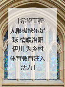 希望工程·无限极快乐足球 情暖洛阳伊川 为乡村体育教育注入活力