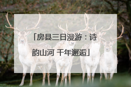 房县三日漫游：诗韵山河 千年邂逅