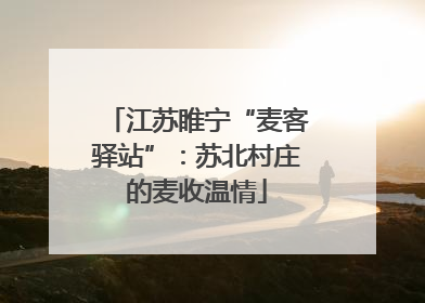 江苏睢宁“麦客驿站”：苏北村庄的麦收温情