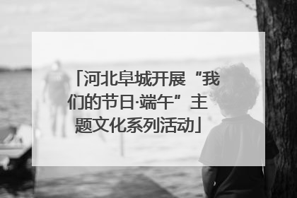 河北阜城开展“我们的节日·端午”主题文化系列活动