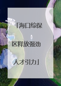 海口综保区释放强劲人才引力