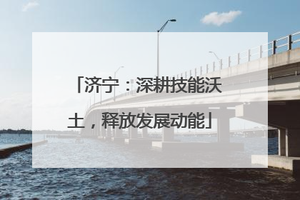 济宁：深耕技能沃土，释放发展动能