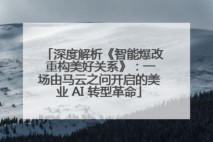 深度解析《智能爆改 重构美好关系》：一场由马云之问开启的美业 AI 转型革命