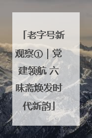 老字号新观察①｜党建领航 六味斋焕发时代新韵