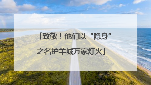 致敬！他们以“隐身”之名护羊城万家灯火