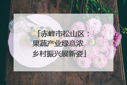 赤峰市松山区：果蔬产业绿意浓 乡村振兴展新姿