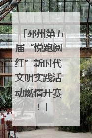邳州第五届“悦跑阅红”新时代文明实践活动燃情开赛！