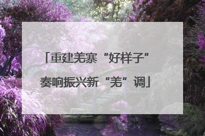 重建羌寨“好样子” 奏响振兴新“羌”调