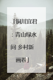 铜川宜君：青山绿水间 乡村新画卷