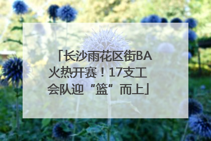 长沙雨花区街BA火热开赛！17支工会队迎“篮”而上