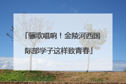 骊歌唱响！金陵河西国际部学子这样致青春