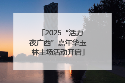 2025“活力夜广西”嘉年华玉林主场活动开启