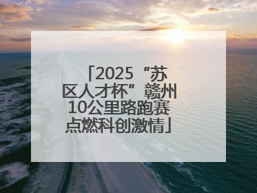 2025“苏区人才杯”赣州10公里路跑赛点燃科创激情