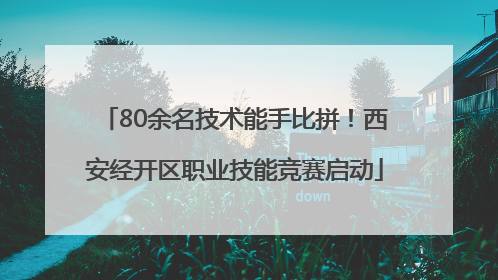 80余名技术能手比拼！西安经开区职业技能竞赛启动