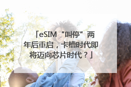 eSIM“叫停”两年后重启，卡槽时代即将迈向芯片时代？
